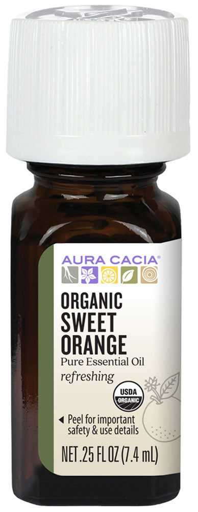 AURA CACIA Orange, Sweet Organic EO (7.4 ml)
