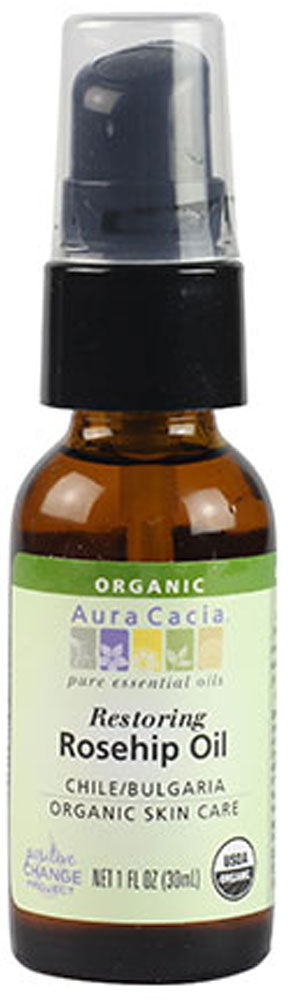 AURA CACIA Organic Rosehip Oil (28.4 ml)