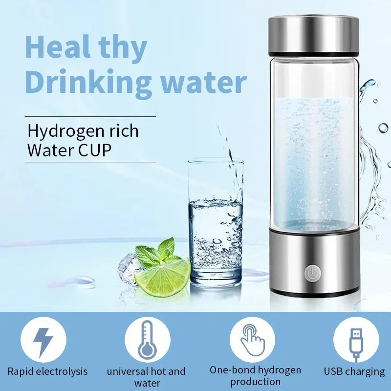 Hydrogen-Rich Water Bottle – Optimize Your Health with Every Sip