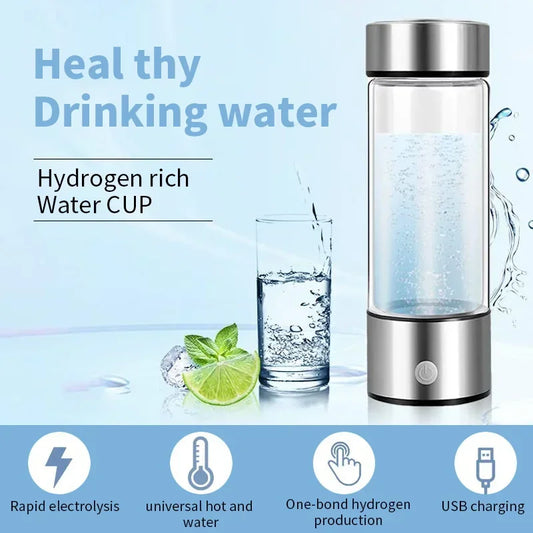 Hydrogen-Rich Water Bottle – Optimize Your Health with Every Sip