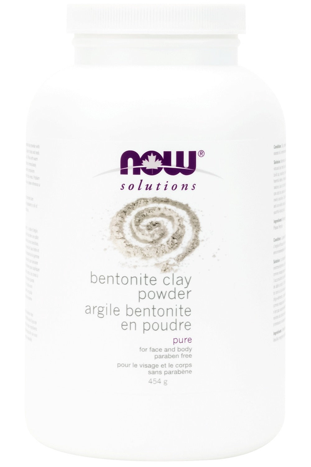 NOW Bentonite Powder (EXTERNAL USE ONLY - 454 grams)