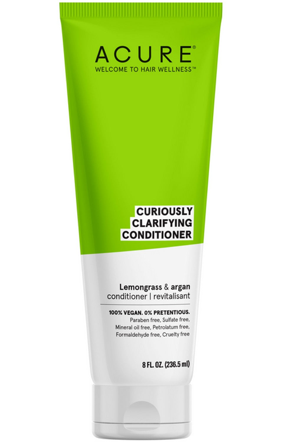 Acure Clarifying Conditioner – Lemongrass Infused for Fresh, Revitalized Hair (236ml)