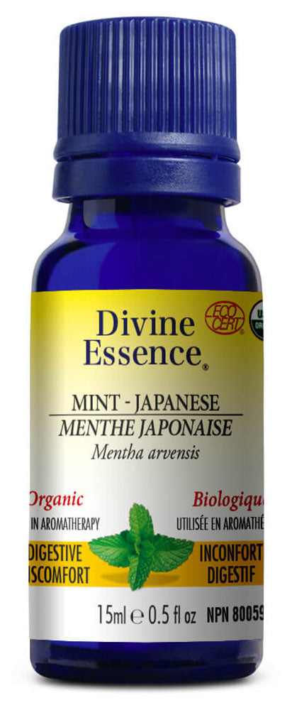 DIVINE ESSENCE Mint - Arvensis (Cornmint) (Org - 15 ml)