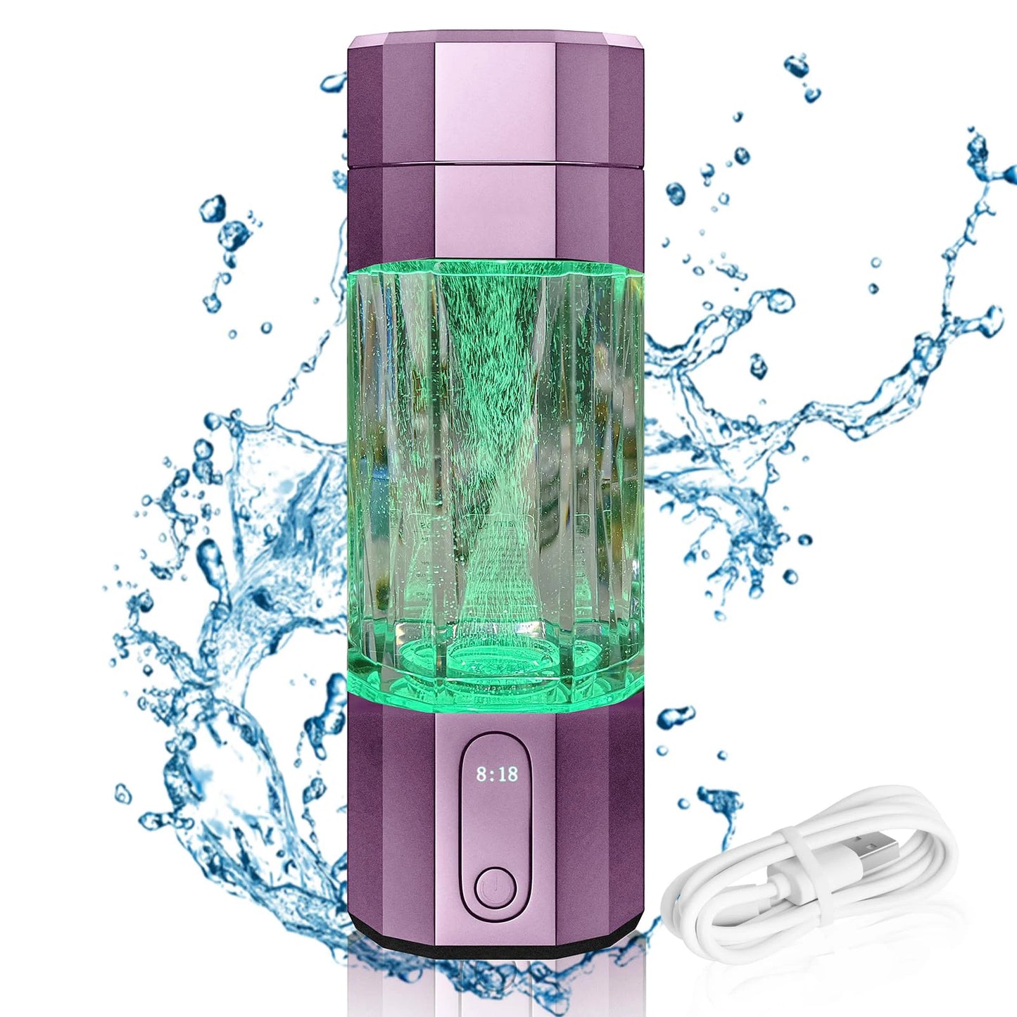 Hydrogen Water Bottle – SPE & PEM Technology for Clean, High-Concentration Hydrogen Water 10000PPB