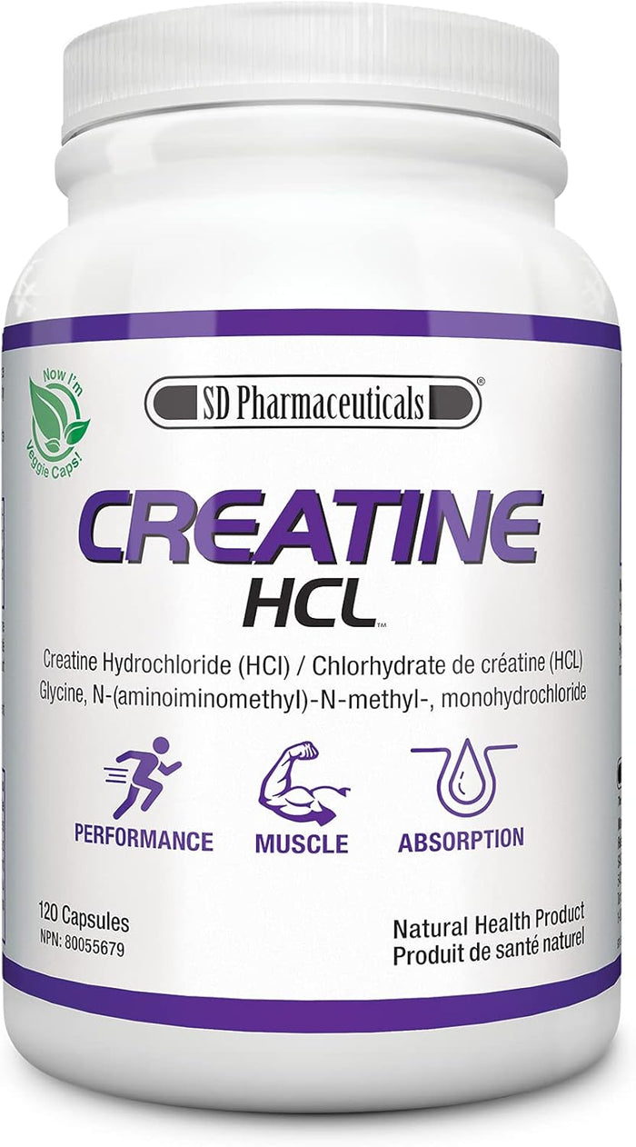 SD PHARMACEUTICALS Creatine HCL (120 Capsules)