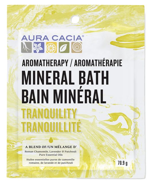AURA CACIA Tranquility Mineral Bath  (6 x 71 gr)