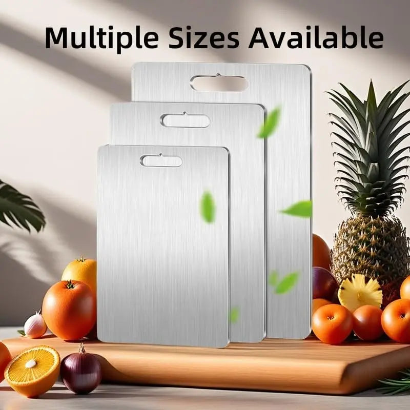 Pure Cut Titanium Cutting Board, Non Plastic Metal Titanium Cutting Boards for Kitchen (13 * 9 in)