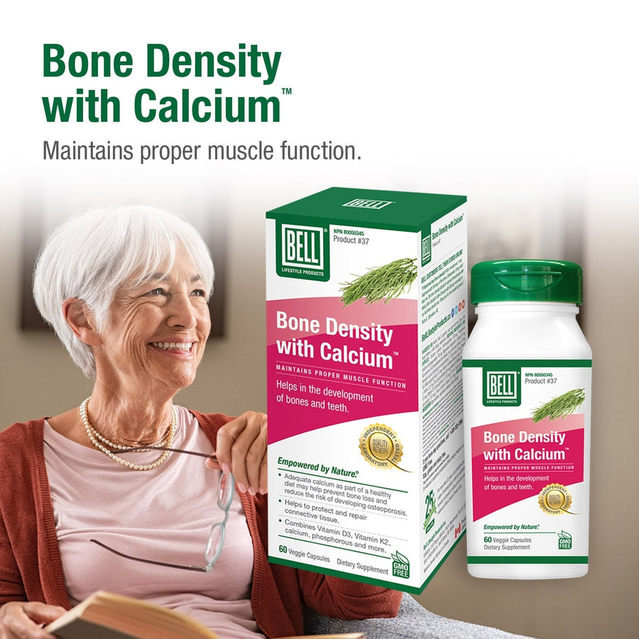 BELL Bone Density with Calcium™ (60 Veggie Caps)
