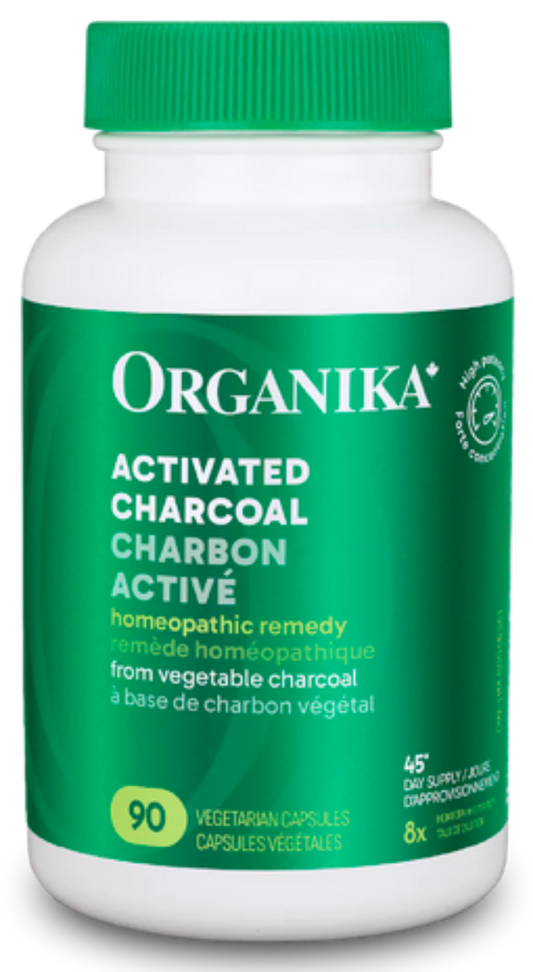 ORGANIKA Activated Charcoal (90 veg caps)