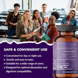 PURE LAB VITAMINS Magnesium Glycinate + L-Theanine (75/150 mg - 90 veg caps)