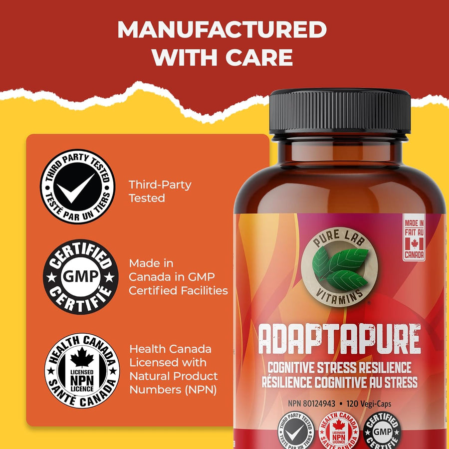PURE LAB VITAMINS AdaptaPure (120 veg caps)