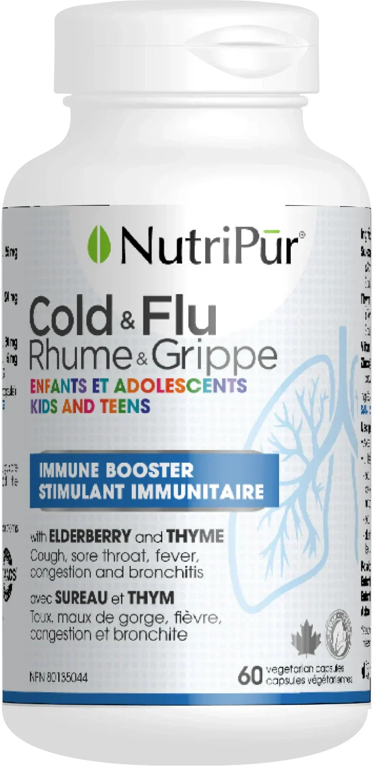 NUTRIPUR Cold & Flu Kids & Teens (60 V-Vaps)