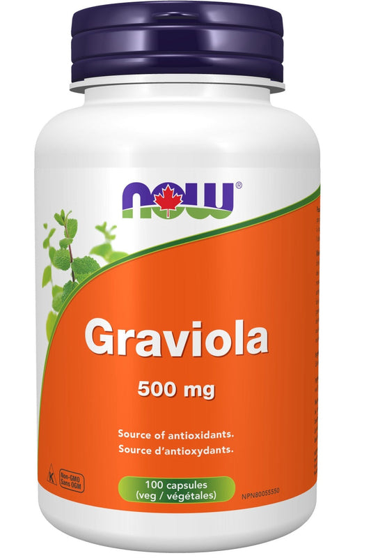 NOW Graviola (500 mg - 100 vcaps)