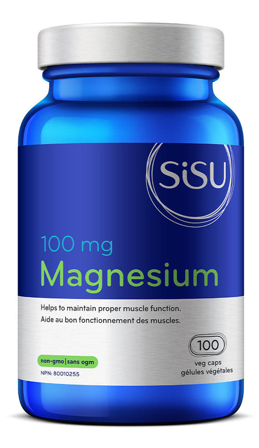 SISU Magnesium (100 mg – 100 veg caps)