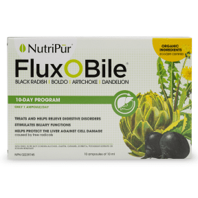NUTRIPUR Flux- O-Bile (10 Ampoules)