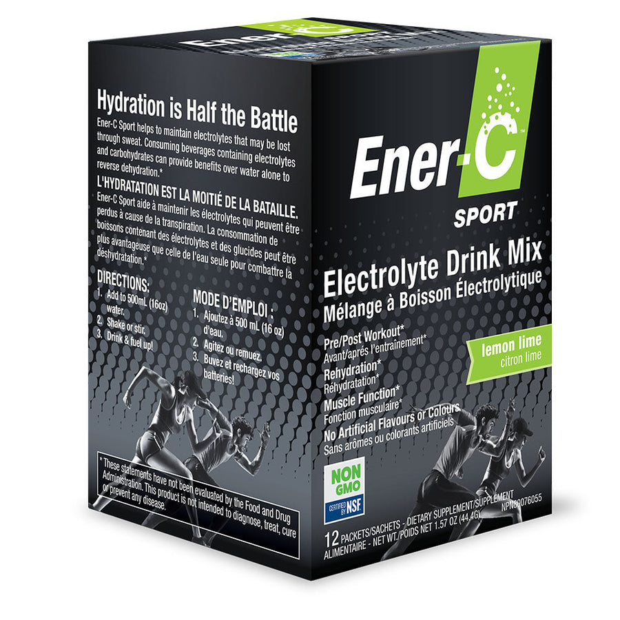 ENER-LIFE - Ener-C Sport (Lemon Lime - 12 x 3.7 g)
