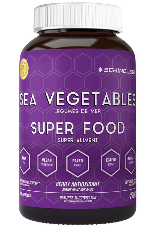 SCHINOUSSA Raw Sea Vegetables + Berry Antioxidants  (270 gr)