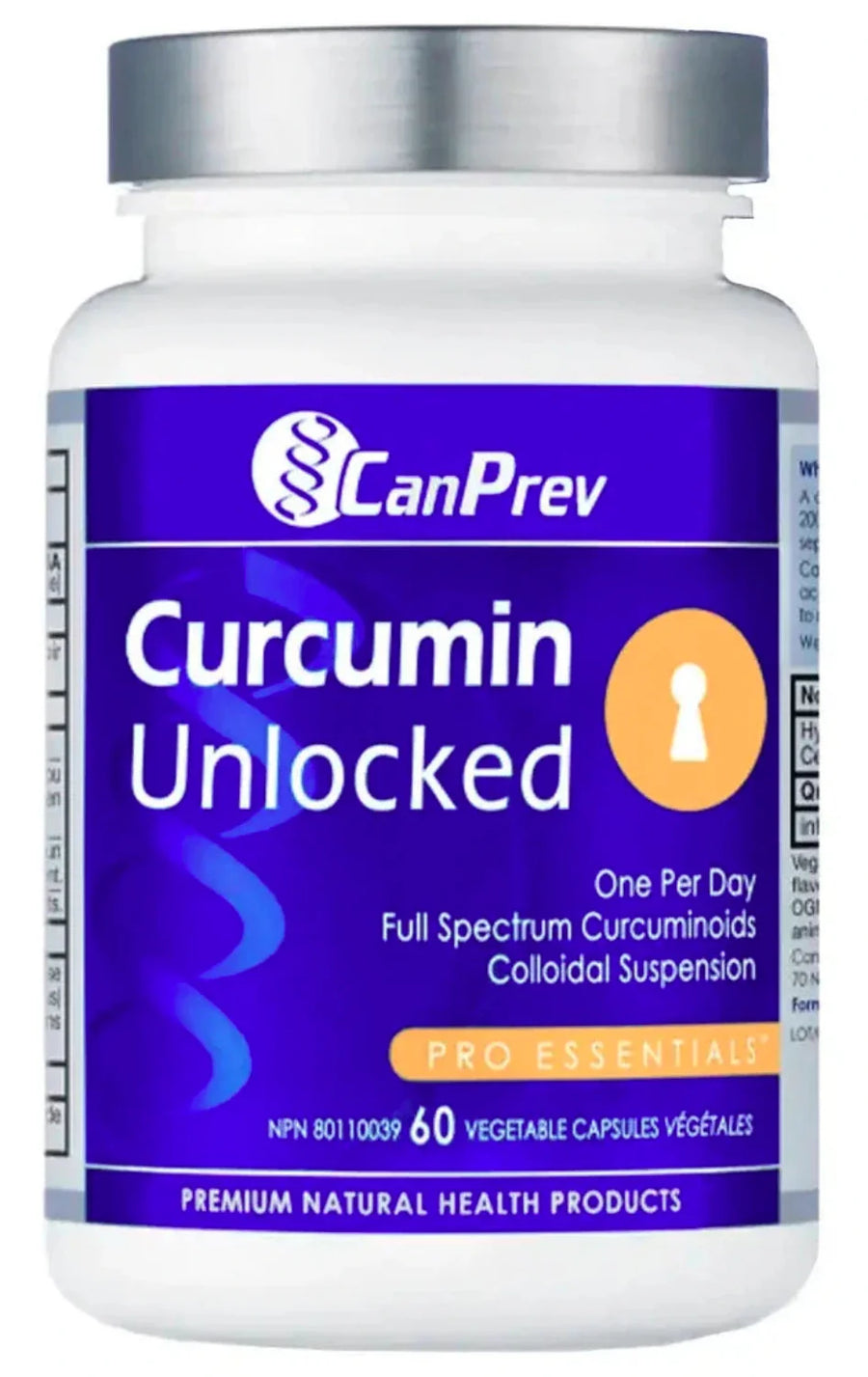 CANPREV Curcumin Unlocked (60 V Caps)
