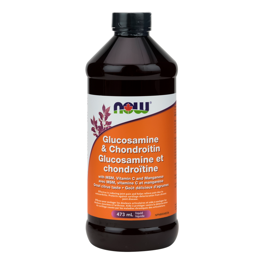 NOW Glucosamine & Chondroitin (Liquid - 473 ml)