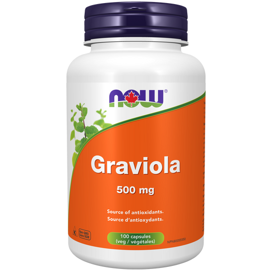 NOW Graviola (500 mg - 100 vcaps)