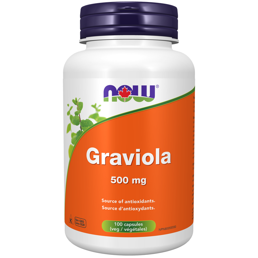 NOW Graviola (500 mg - 100 vcaps)