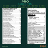 BASE PRO NUTRITION  Pro Greens (Unflavored - 240 grams)