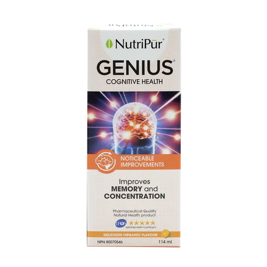 NUTRIPUR Genius adult cognitive health : orange - 114 ml