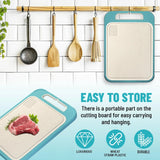The Ultimate 2-in-1 Cutting Board for Busy Moms – Stainless Steel and Wheat Straw