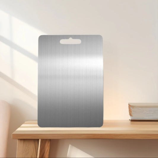 Pure Cut Titanium Cutting Board, Non Plastic Metal Titanium Cutting Boards for Kitchen (13 * 9 in)