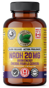 PURE LAB VITAMINS NADH 20MG Slow Release