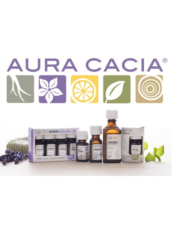 AURA CACIA Boxed Essential Oil - Lavender  (15 ml)