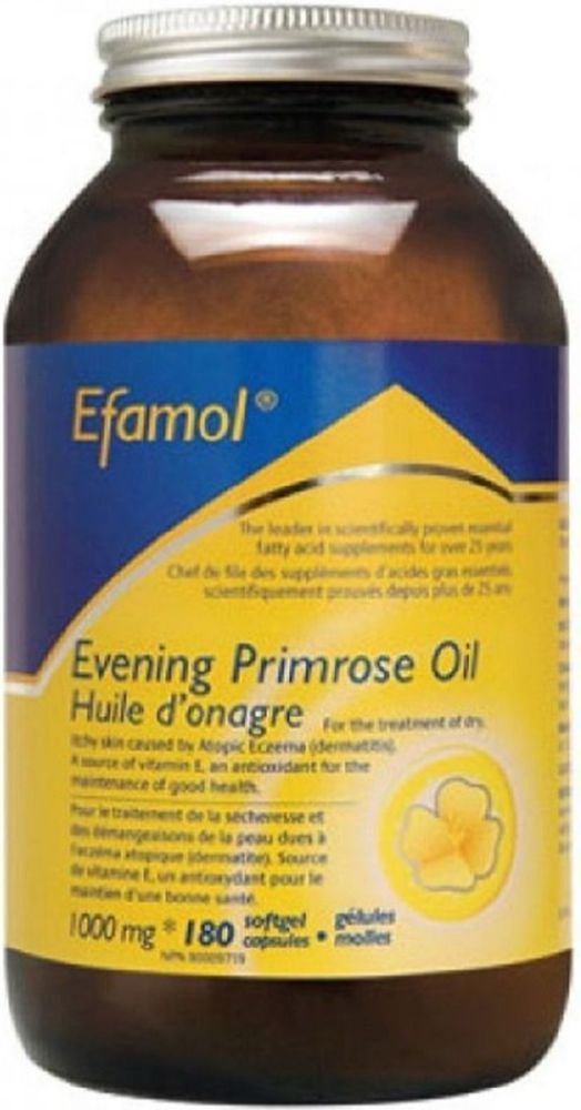 FLORA Efamol Evening Primrose Oil (1000 mg - 180 sgels)