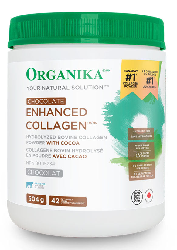 ORGANIKA Enhanced Collagen (Chocolate - 504 gr)