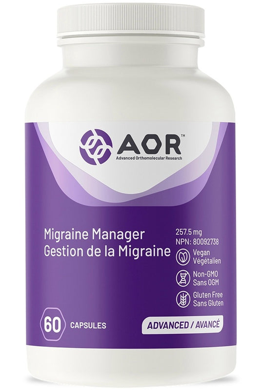 AOR Migraine Manager (60 caps)