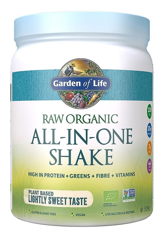 All in One Shake lightly sweetened