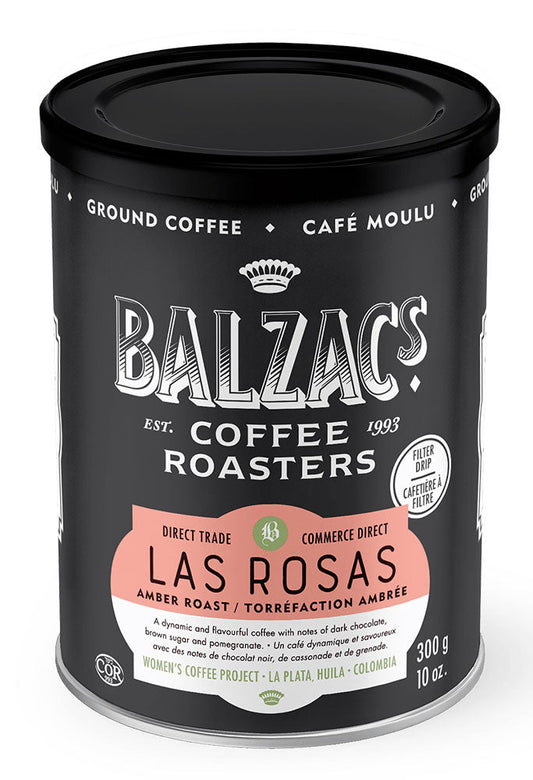 Balzac's Coffee Roasters - Las Rosas Amber Roast - Ground Coffee