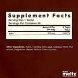 NUTRAMELTZ Biotin (500 mcg - 60 Melts)