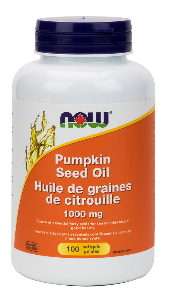NOW Pumpkin Oil (1000 mg - 100 sgels)