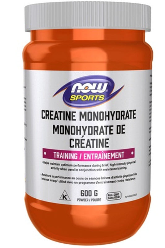 NOW Creatine Monohydrate (Pure - 600 grams)