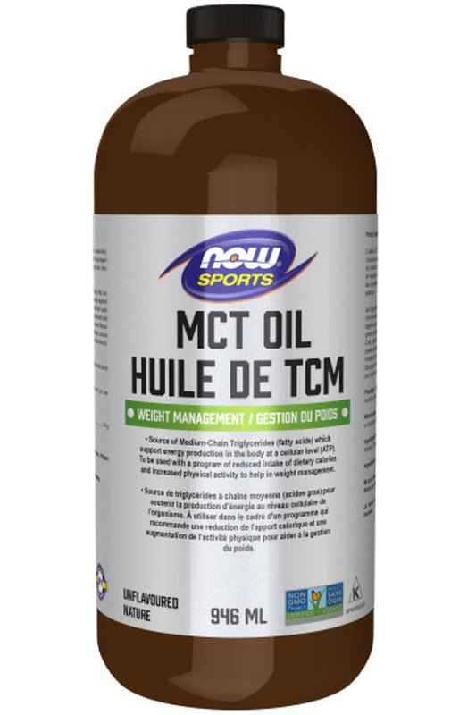 NOW SPORTS MCT Oil Liquid (946 ml)
