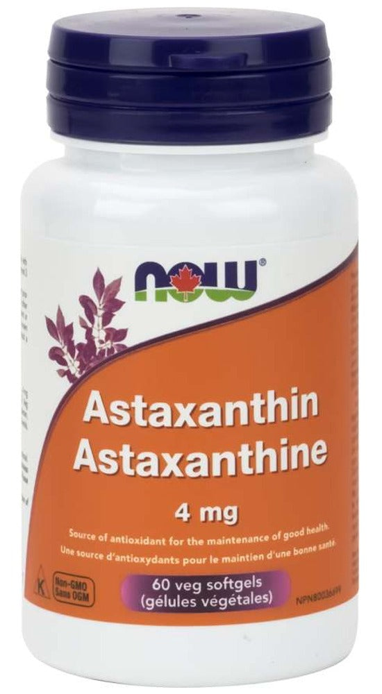 NOW Astaxanthin (4 mg - 60 sgels)