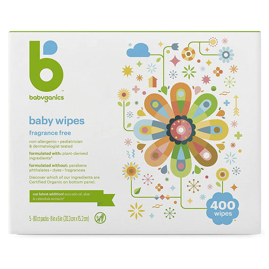 BABYGANICS Baby Wipes  (400 ct)