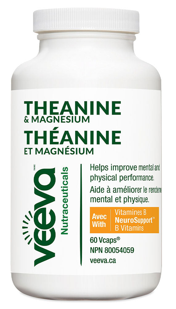 VEEVA Theanine & Magnesium (60 veg caps)