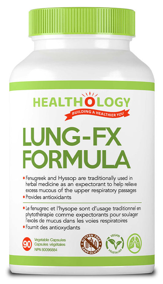 HEALTHOLOGY Lung FX Formula (90 veg caps)
