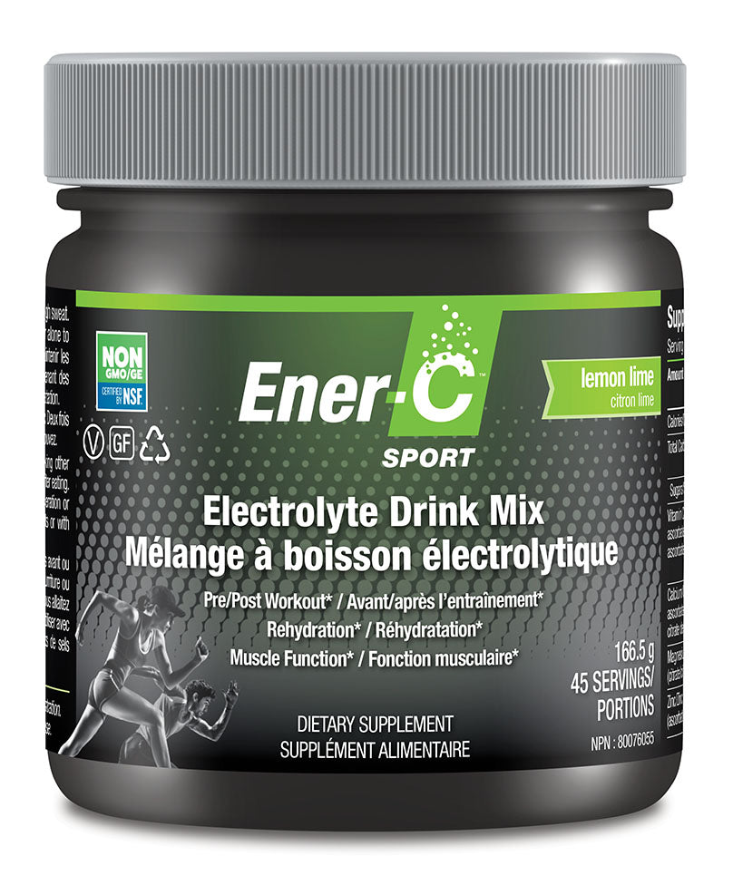 ENER-C Sport Electrolyte Drink Mix Lemon Lime (167 gr)